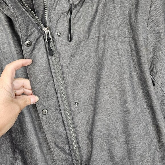 LL Bean Jacket Womens Extra Large XL Hooded Full Zip Sherpa Lined Winter Coat - Picture 5 of 12